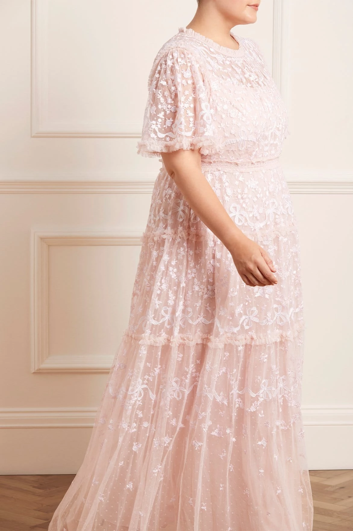 Needle & Thread Holding LTD All - Womenswear Emilana Short Sleeve Gown 3 Needle & Thread Holding LTD All - Womenswear Emilana Short Sleeve Gown