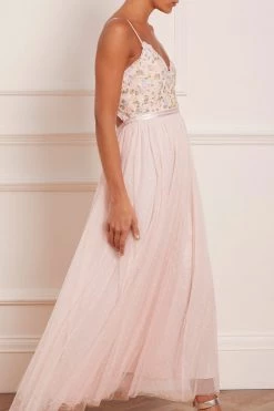 Needle & Thread Holding LTD Emma Ditsy Bodice Cami Ankle Gown All - Womenswear