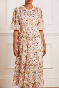 Premium Dress Store 7 Needle & Thread Holding LTD All - Womenswear Enchanted Meadow Sequin Ballerina Dress