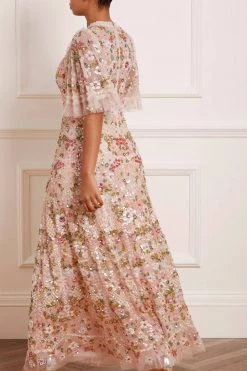 Needle & Thread Holding LTD All - Womenswear Enchanted Meadow Sequin V-Neck Gown