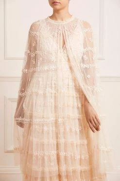 Needle & Thread Holding LTD Eve Sequin Midaxi Cape