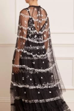 Needle & Thread Holding LTD All - Womenswear Eve Sequin Midaxi Cape