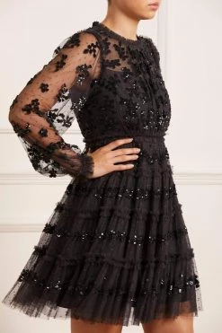 Needle & Thread Holding LTD Eve Sequin Mini Dress All - Womenswear 11 Needle & Thread Holding LTD Eve Sequin Mini Dress All - Womenswear