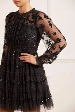 Needle & Thread Holding LTD Eve Sequin Mini Dress All - Womenswear 12 Needle & Thread Holding LTD Eve Sequin Mini Dress All - Womenswear