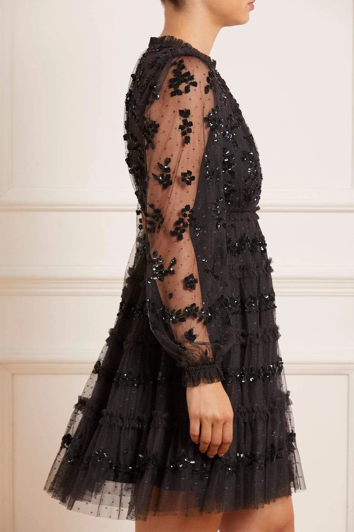 Needle & Thread Holding LTD Eve Sequin Mini Dress All - Womenswear 5 Needle & Thread Holding LTD Eve Sequin Mini Dress All - Womenswear