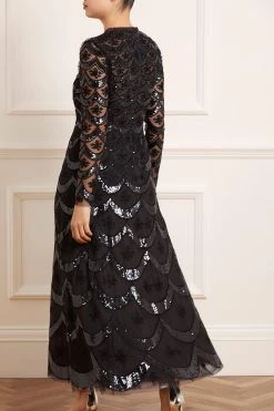 Needle & Thread Holding LTD All - Womenswear Fifi Long Sleeve Ankle Gown