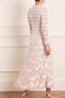 Needle & Thread Holding LTD All - Womenswear Fifi Long Sleeve Ankle Gown