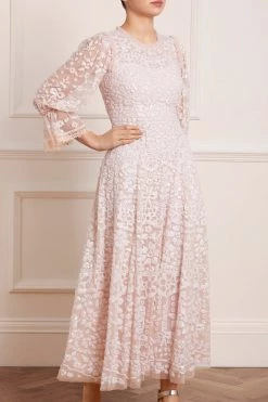 Needle & Thread Holding LTD All - Womenswear Filigree Lace Sequin Ankle Gown