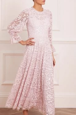 Needle & Thread Holding LTD All - Womenswear Filigree Lace Sequin Ankle Gown