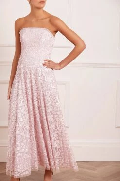 Needle & Thread Holding LTD Filigree Lace Sequin Corset Ankle Gown All - Womenswear