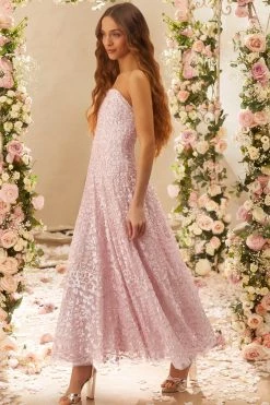 Needle & Thread Holding LTD Filigree Lace Sequin Corset Ankle Gown All - Womenswear