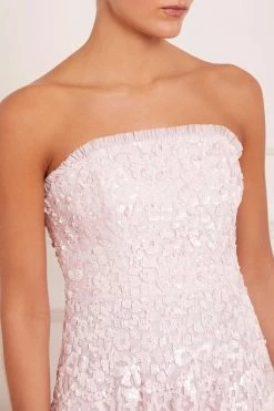 Needle & Thread Holding LTD Filigree Lace Sequin Corset Ankle Gown All - Womenswear