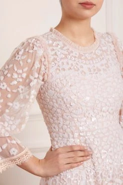 Needle & Thread Holding LTD Filigree Lace Sequin Mini Dress All - Womenswear 13 Needle & Thread Holding LTD Filigree Lace Sequin Mini Dress All - Womenswear