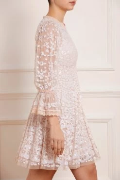 Needle & Thread Holding LTD Filigree Lace Sequin Mini Dress All - Womenswear 15 Needle & Thread Holding LTD Filigree Lace Sequin Mini Dress All - Womenswear