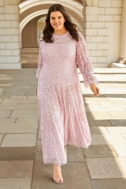 Needle & Thread Holding LTD All - Womenswear Filigree Lace Sequin Ankle Gown