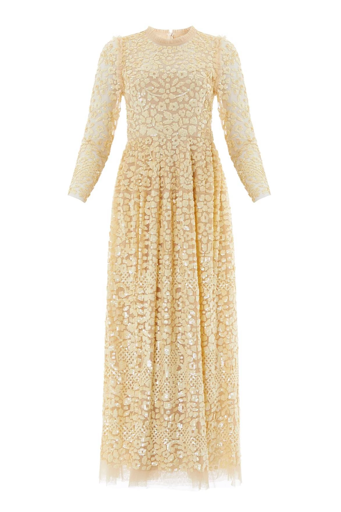 Needle & Thread Holding LTD Floral Daze Sequin Ankle Gown 2 Needle & Thread Holding LTD Floral Daze Sequin Ankle Gown