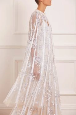 Needle & Thread Holding LTD Floral Evermore Midaxi Cape