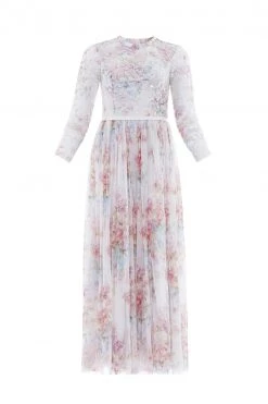 Needle & Thread Holding LTD Floral Wonder Bodice Ankle Gown New Arrivals