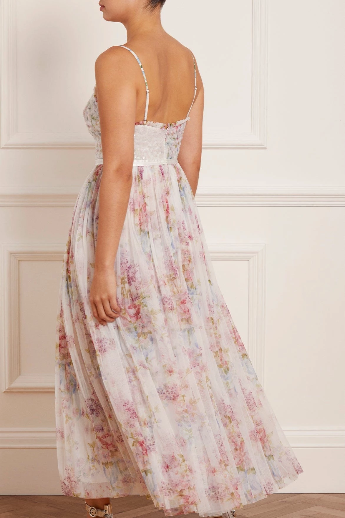 Needle & Thread Holding LTD Floral Wonder Bodice Cami Ankle Gown 8 Needle & Thread Holding LTD Floral Wonder Bodice Cami Ankle Gown