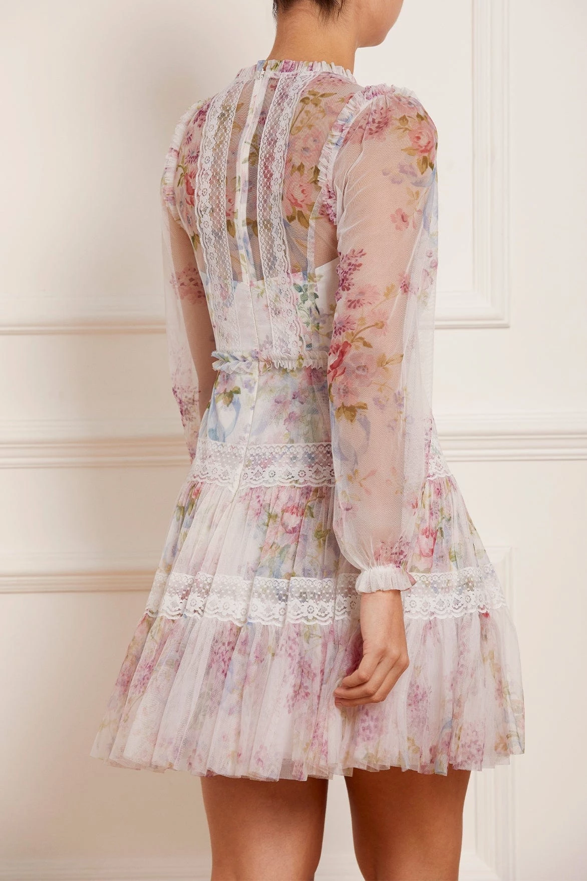 Needle & Thread Holding LTD Floral Wonder Micro Mini Dress 8 Needle & Thread Holding LTD Floral Wonder Micro Mini Dress