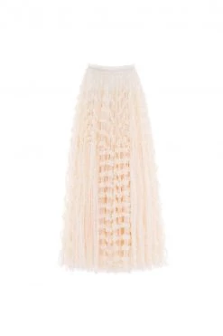 Needle & Thread Holding LTD Florence Ruffle Ankle Skirt All - Womenswear