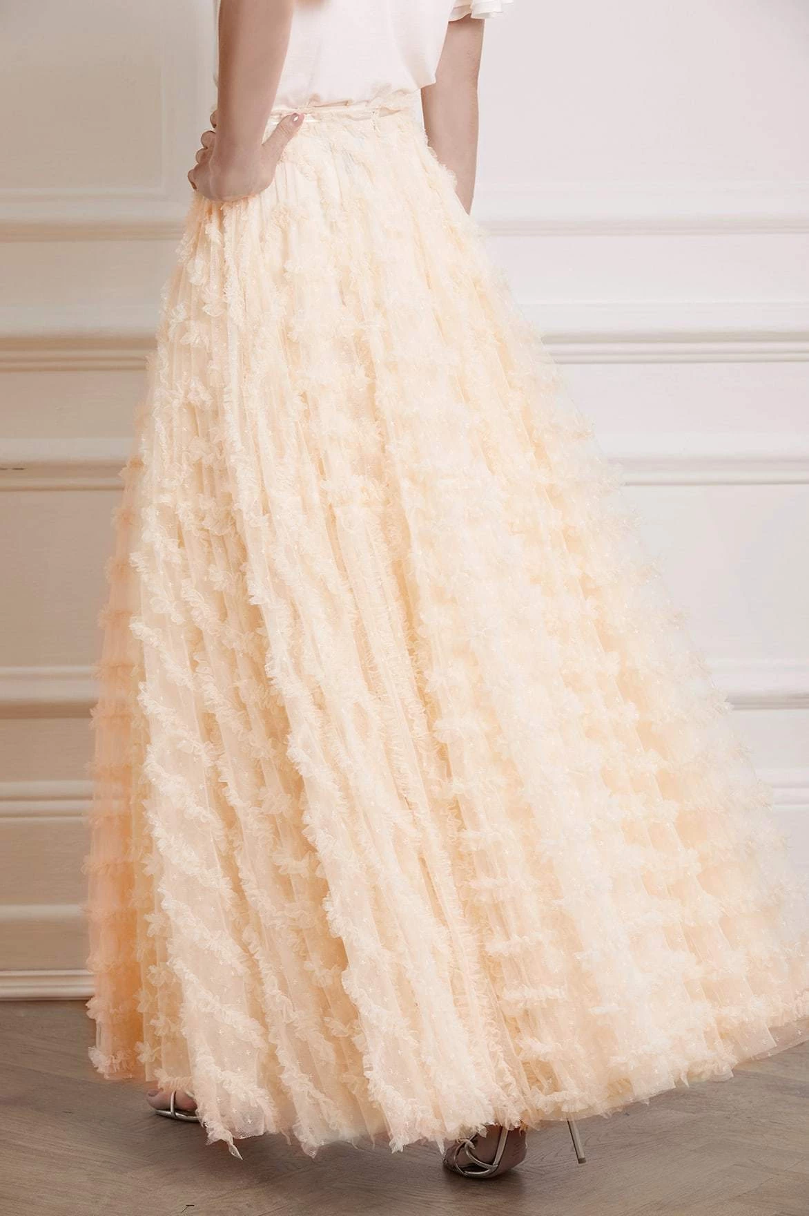 Needle & Thread Holding LTD Florence Ruffle Ankle Skirt All - Womenswear 5 Needle & Thread Holding LTD Florence Ruffle Ankle Skirt All - Womenswear