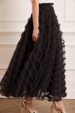 Needle & Thread Holding LTD Florence Ruffle Ankle Skirt All - Womenswear 9 Needle & Thread Holding LTD Florence Ruffle Ankle Skirt All - Womenswear