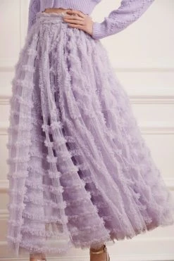 Needle & Thread Holding LTD All - Womenswear Florence Ruffle Ankle Skirt