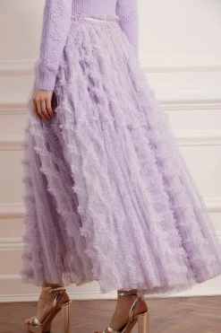 Needle & Thread Holding LTD All - Womenswear Florence Ruffle Ankle Skirt 11 Needle & Thread Holding LTD All - Womenswear Florence Ruffle Ankle Skirt