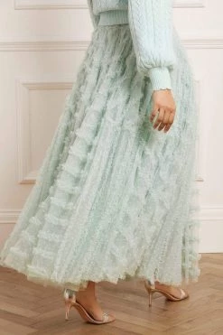 Needle & Thread Holding LTD All - Womenswear Florence Ruffle Ankle Skirt