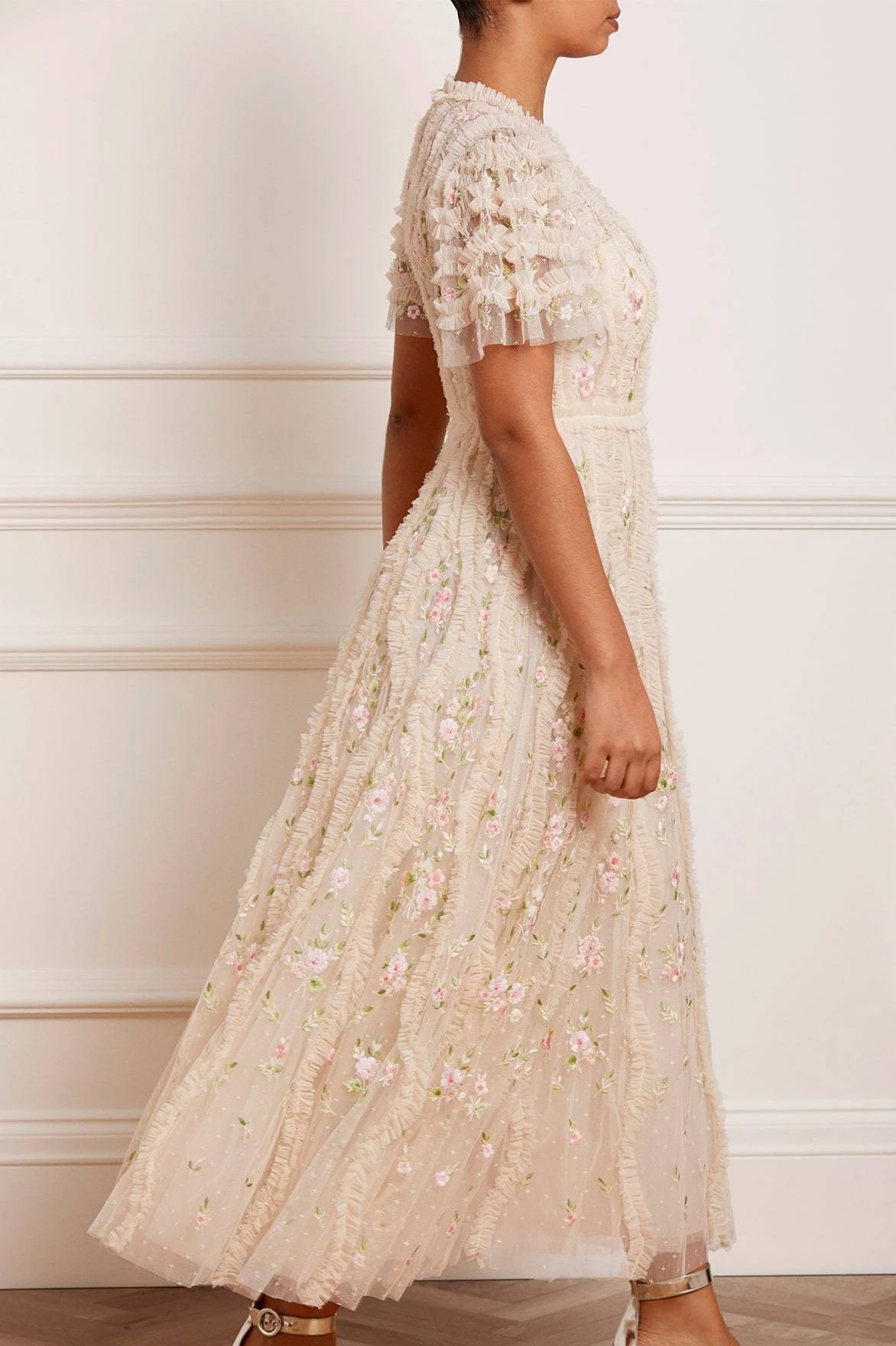 Needle & Thread Holding LTD All - Womenswear Florentina Ruffle Ankle Gown 4 Needle & Thread Holding LTD All - Womenswear Florentina Ruffle Ankle Gown