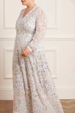 Needle & Thread Holding LTD All - Womenswear Floret V-Neck Gown