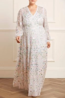 Needle & Thread Holding LTD All - Womenswear Floret V-Neck Gown