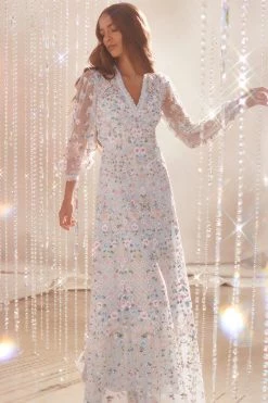 Needle & Thread Holding LTD All - Womenswear Floret V-Neck Gown