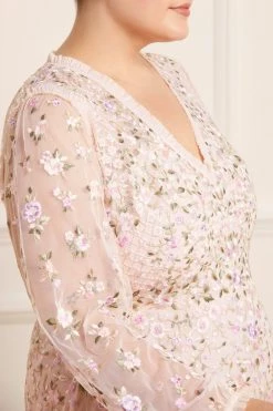 Needle & Thread Holding LTD All - Womenswear Floret V-Neck Gown 12 Needle & Thread Holding LTD All - Womenswear Floret V-Neck Gown