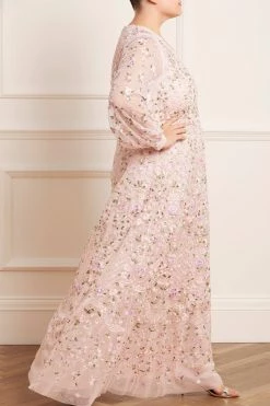 Needle & Thread Holding LTD All - Womenswear Floret V-Neck Gown 14 Needle & Thread Holding LTD All - Womenswear Floret V-Neck Gown