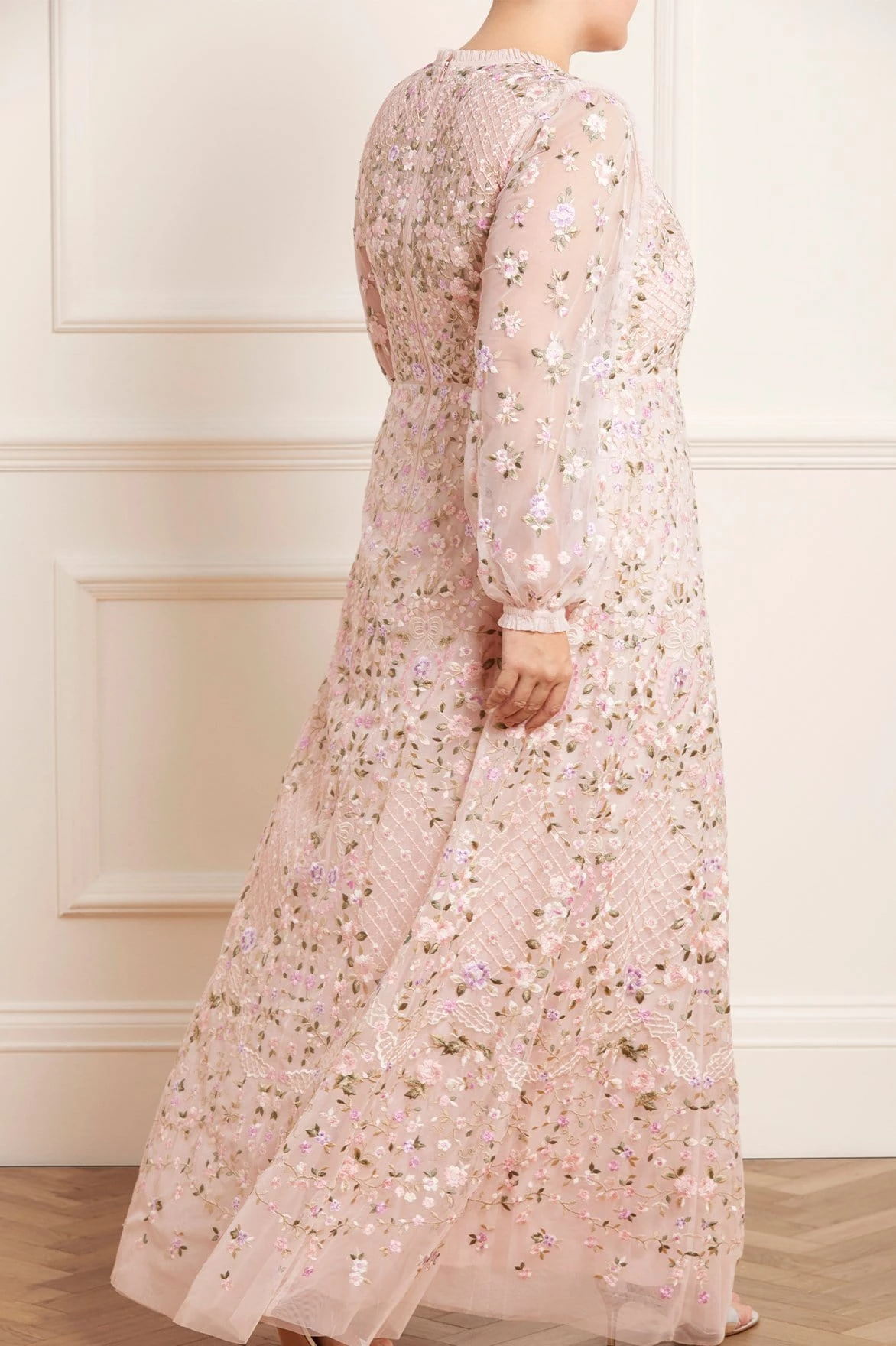 Needle & Thread Holding LTD All - Womenswear Floret V-Neck Gown 8 Needle & Thread Holding LTD All - Womenswear Floret V-Neck Gown