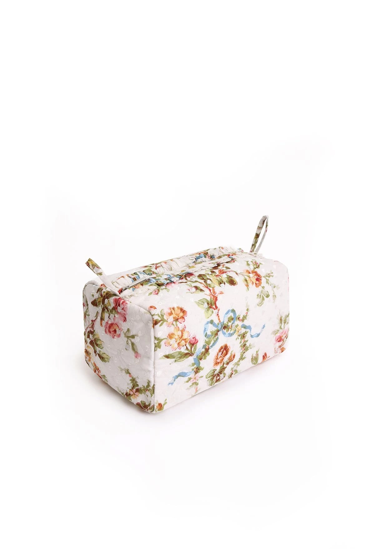 Needle & Thread Holding LTD Garland Flora Medium Quilted Makeup Bag Accessories 4 Needle & Thread Holding LTD Garland Flora Medium Quilted Makeup Bag Accessories