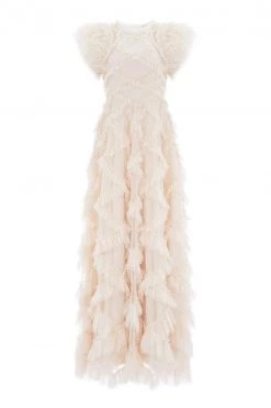 Needle & Thread Holding LTD Genevieve Ruffle Gown All - Womenswear