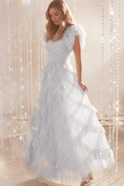 Needle & Thread Holding LTD Genevieve Ruffle Gown All - Womenswear