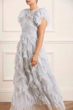 Needle & Thread Holding LTD Genevieve Ruffle Gown All - Womenswear