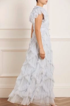 Needle & Thread Holding LTD Genevieve Ruffle Gown All - Womenswear