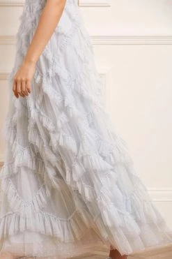 Needle & Thread Holding LTD Genevieve Ruffle Gown All - Womenswear