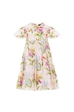 Needle & Thread Holding LTD Iris Bloom Cotton Kids Prom Dress