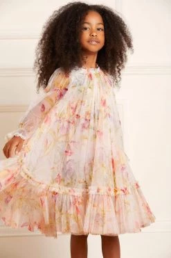 Needle & Thread Holding LTD Iris Bloom Ditsy Kids Dress All-Kids