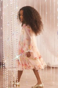 Needle & Thread Holding LTD Iris Bloom Ditsy Kids Dress All-Kids