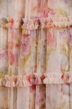 Needle & Thread Holding LTD Iris Bloom Gown All - Womenswear