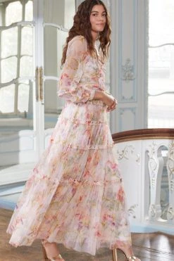 Needle & Thread Holding LTD Iris Bloom Gown All - Womenswear