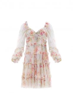 Needle & Thread Holding LTD Iris Bloom Mini Dress