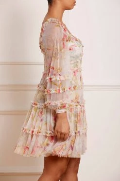 Needle & Thread Holding LTD Iris Bloom Mini Dress